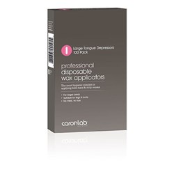 Wax Applicators - Large (100pk) - Tongue Depressor